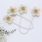 KLOGTSIND Flower Curtain Tiebacks, Decorative Curtain Holdbacks No Drill - Image 6