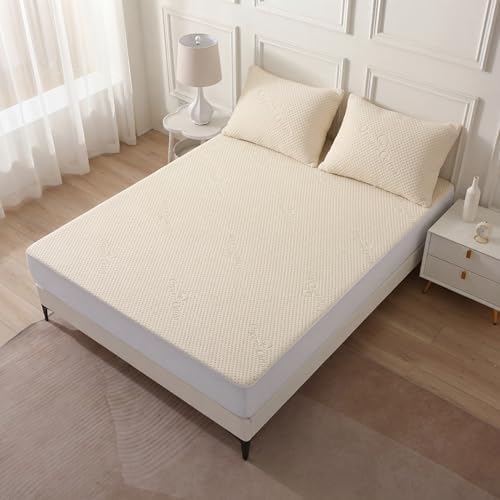 Luxury Waterproof Organic Mattress Protector King Size - Image 2