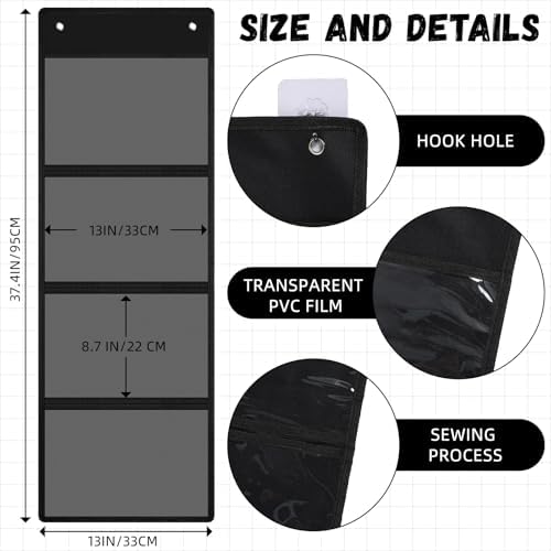 Watersay 2 Pcs Storage Pocket Chart - Image 2