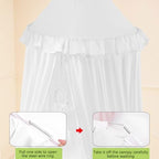 Akiky Kids Bed Canopy for Crib & Twin Size - Image 7
