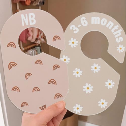 Baby Closet Divider, Baby Wardrobe Organizer, Double-Sided Minimalist Cute - Image 4