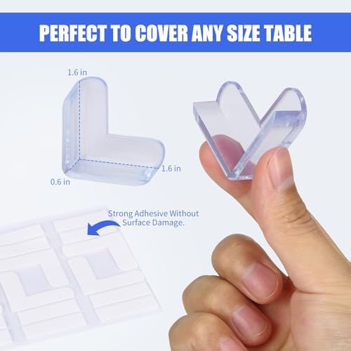 8 Pack Corner Protectors Baby Proof Corners and Edges Protector, Extra Large - Image 5