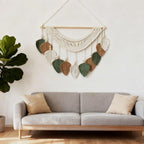 MSFENG Macrame Wall Hanging Tapestry Boho Wall Decor Wall Art Decorations - Image 7