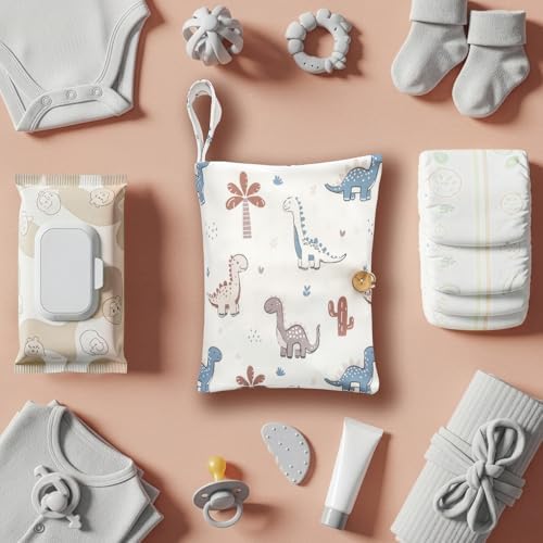Baby Diaper Bag Organizer, Portable Baby Essentials Storage Pouch - Image 5