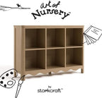 Storkcraft Casablanca 6 Cube Organizer Bookcase - Image 6