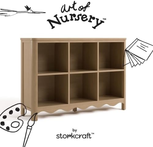 Storkcraft Casablanca 6 Cube Organizer Bookcase - Image 6