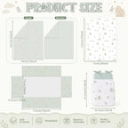 Hahafelt 4 Pieces Crib Bedding Set - Image 2