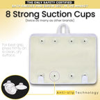 Bath Kneeler –8 Suction Cups & 2" Thicker Padding.Certified Bath Kneeling Pad - Image 3