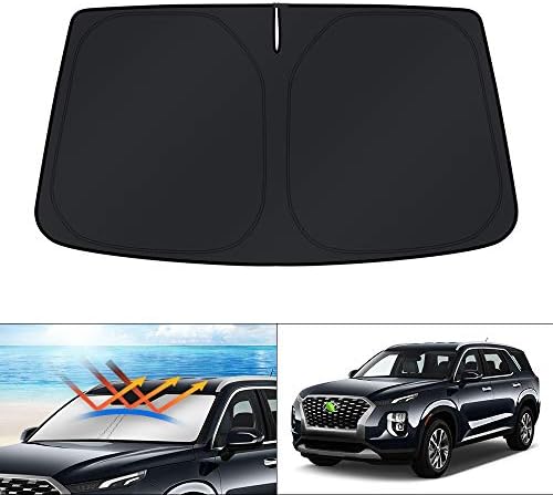 KUST Windshield Sun Shade Custom Fit Car Sun Shade by KUST