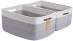 MiniArk Large Storage Baskets for Shelves, Baby Nursery, Toy Baskets Box by MiniArkStorageBasketsHome
