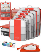 OlarHike 10 Set Compression Packing Cubes by OlarHike