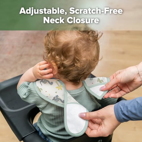 haakaa Waterproof Baby Bibs for Eating 2pcs for 6-24M - Image 5