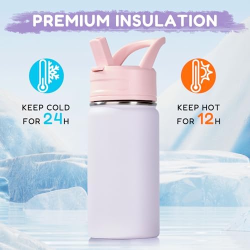 Fijinhom 12oz Water Bottle for School, Bottles - Image 5