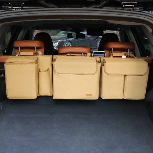 Deluxe Car Trunk and Backseat Organizer by MARKSIGN