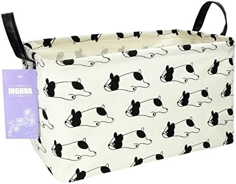 Rectangular Bulldog Storage Basket by INGHUA