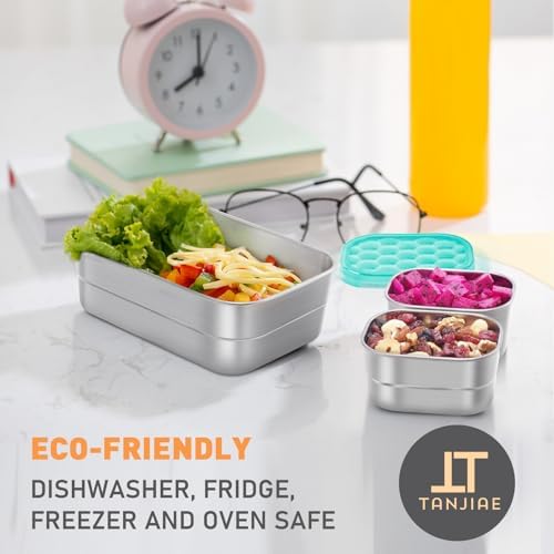 Tanjiae Small Stainless Steel Lunch Containers - Image 4