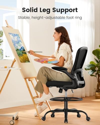 ErGear Drafting Chair, Standing Desk Chair - Image 6