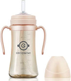 GROSMIMI PPSU Baby Straw Cup Stage 1, Spill-Proof by GROSMIMI