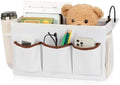 Bedside Caddy, Bedside Storage Bag Hanging Organizer by Loghot