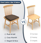 TushGuard Chair Cushions, 4 Pack Memory Foam Chair Pads - Image 3