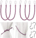 BEL AVENIR Curtain Tiebacks Ropes Tie-Backs, Handmade Holdbacks by BELAVENIR