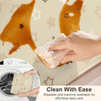 Basumee Splat Mat for Under High Chair, Waterproof & Mess-Proof Floor Mat - Image 3