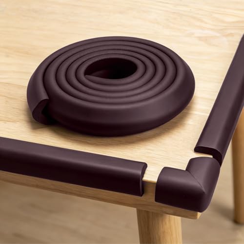 Corner Protector Baby, Baby Proofing Edge Corner Protector, Soft Foam Brown - Image 2