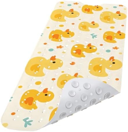 Kids Bathtub Mat Non Slip, 40 x 16 Inch Tub Mat by Lnond