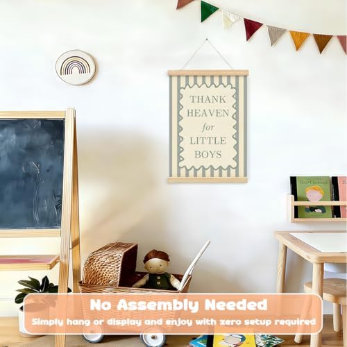 Boys Nursery Decor, Thank Heaven - Image 2