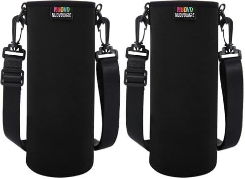 Nuovoware Water Bottle Carrier Bag, Premium Neoprene Portable Insulated Water by NUOVOWARE
