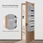 Univivi Fabric Over Door Hanging Organizer - Image 2