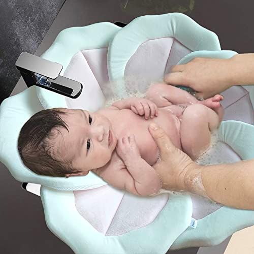 Baby Bath Pad for Infants & Newborns — Soft Petal Shape Bathtub & Sink Support - Image 2