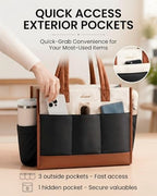 LOVEVOOK Work Tote Bag for Women, 17.3 Inch Laptop Bag - Image 5