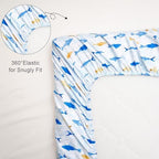 david's kids 3 Pack Fitted Crib Sheets, Ultra Soft Breathable Comfortable Baby - Image 6
