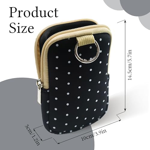2PCS Hand Sanitizer Spray Case, Hand Sanitizer Holder, Mini Zippered Pouch - Image 3