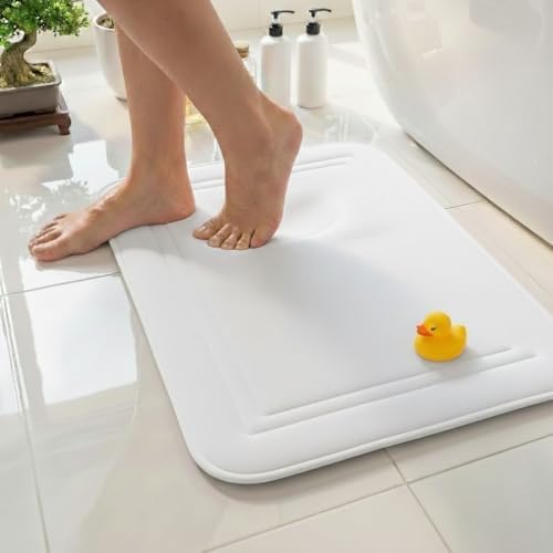 ITSOFT Memory Foam Bath Mat 31x20, Non Slip, Machine Washable, Quick Dry & by ITSOFT