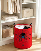 ESSME Kids Laundry Basket, Spider Hamper Collapsible Canvas Waterproof Storage - Image 5