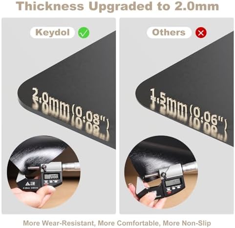 2.0mm 50"x 60" Extra Thick Heavy Duty Chair Mat - Image 2