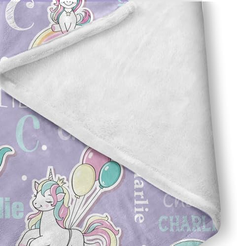 Custom Crib Bedding Set for Girls Gift Rainbow Magical Horse Color17 - Image 6