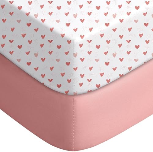 Yoofoss 2-Pack Baby Crib Sheets by YOOFOSS