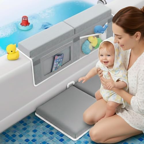 UR Choice Bath Kneeler and Elbow Rest Pad Set, Kneeling Pad by URCHOICE