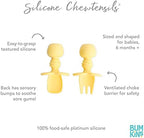 Bumkins Baby Utensils Set, Chewtensils Silicone Spoons - Image 5