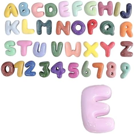4 Inch Gypsum Letter or Number for Wall Decor, Single Alphabet or Digit for by Train2decor