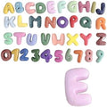 4 Inch Gypsum Letter or Number for Wall Decor, Single Alphabet or Digit for by Train2decor