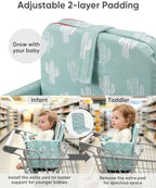 Padded Shopping Cart Seat Cover - Image 4