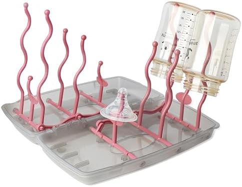 Collapsible Baby Bottle Drying Rack, Bottle Dryer Holder - Image 2
