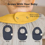 KeaBabies 8-Pack Organic Baby Bibs - Image 4