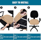 Smiry Office Computer Chair Seat Covers - Image 7
