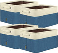 BALEINE 4 Pack Fabric Closet Storage Bins by BALEINE