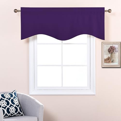 NICETOWN Blackout Window Curtain Valance - Image 5